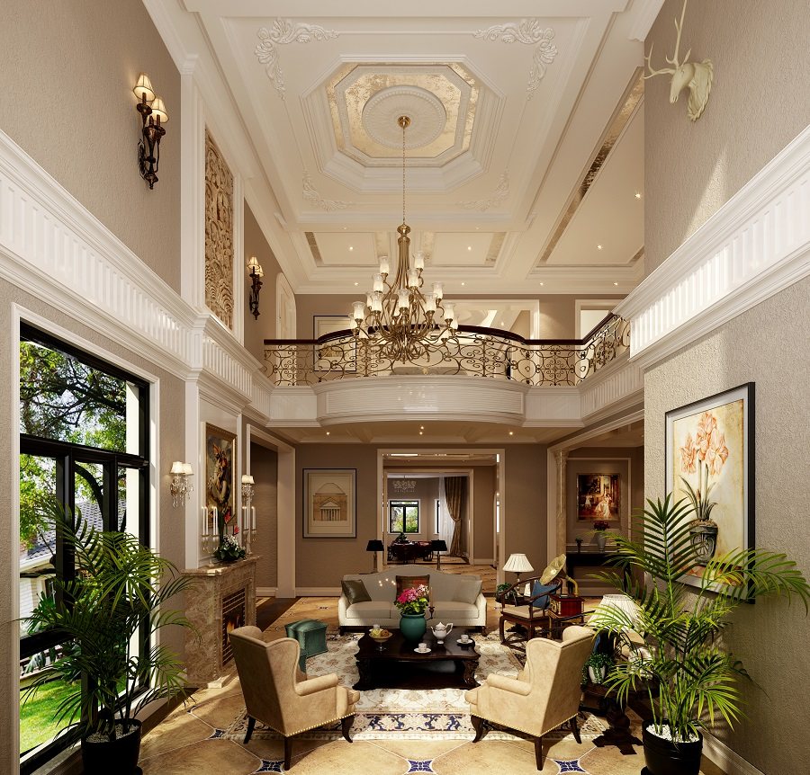 别墅室内设计的七个设计重点-杭州星杰别墅装修公司