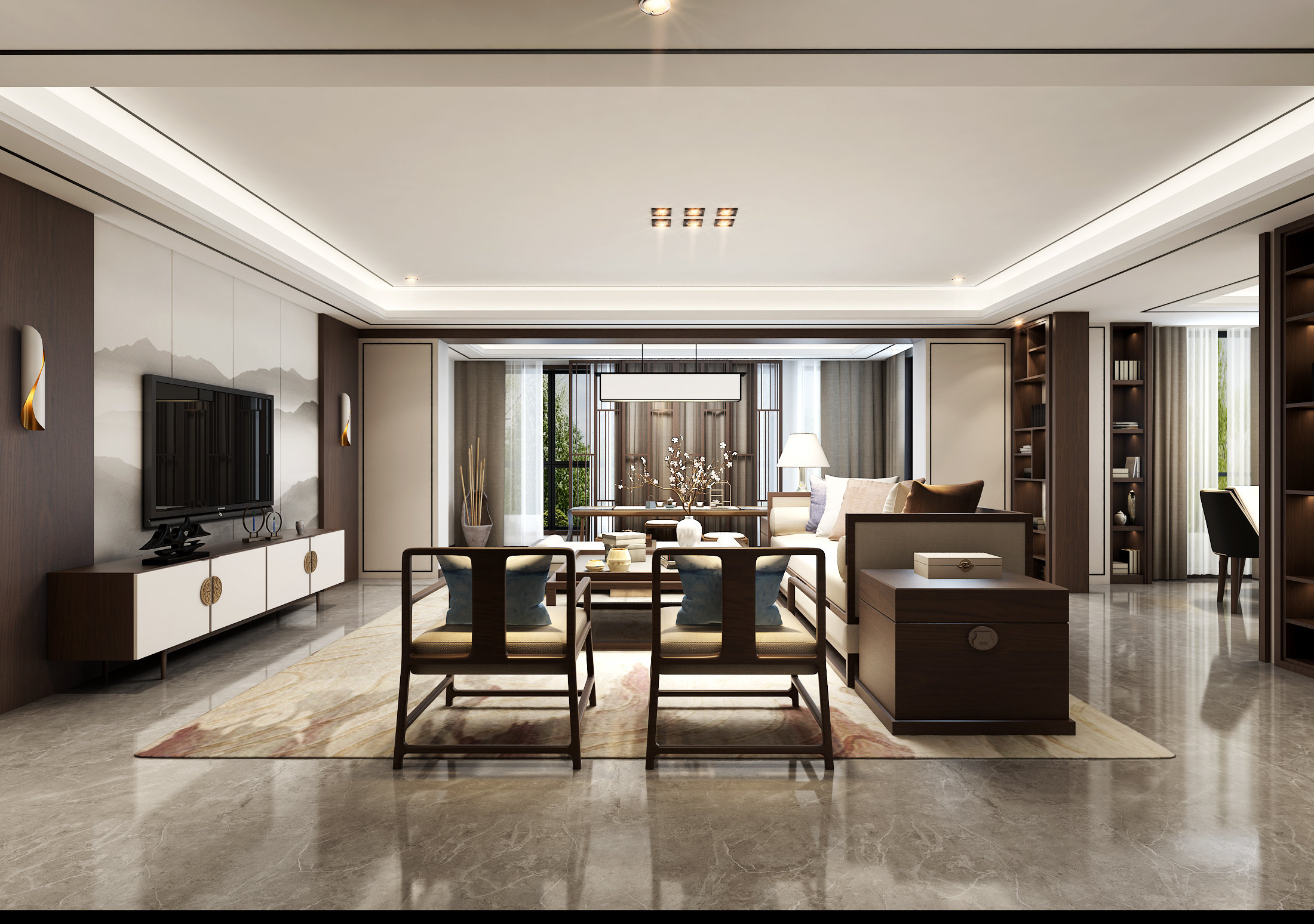 安吉玫瑰园 新中式