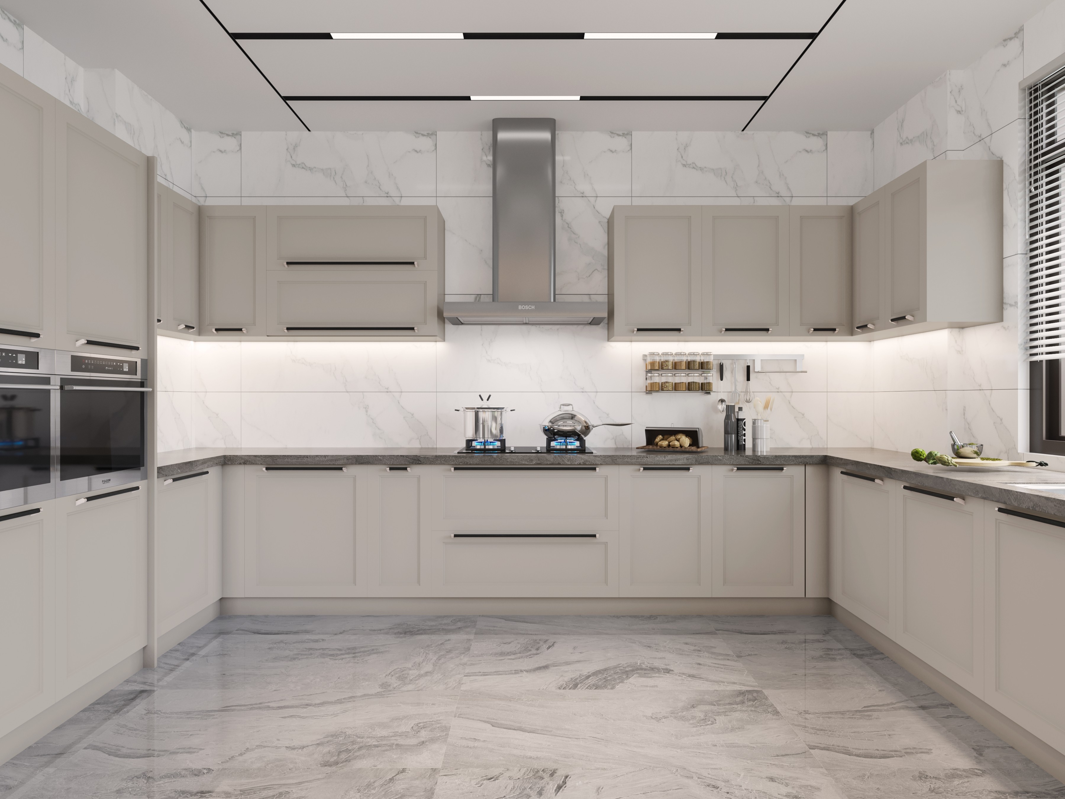 张家港别墅设计 | 世茂九溪墅【现代法式】 -无锡星杰别墅装修公司