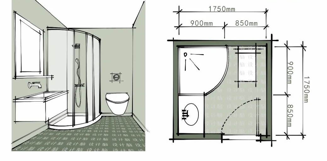卫生间布局逻辑