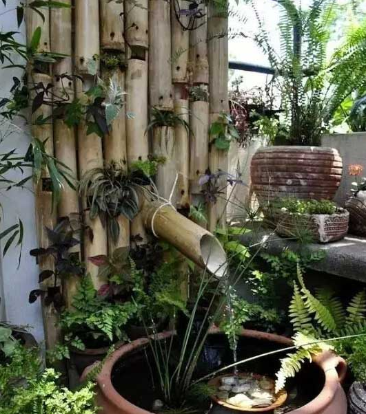 【别墅设计】杭州别墅装修设计 阳台池塘的设计