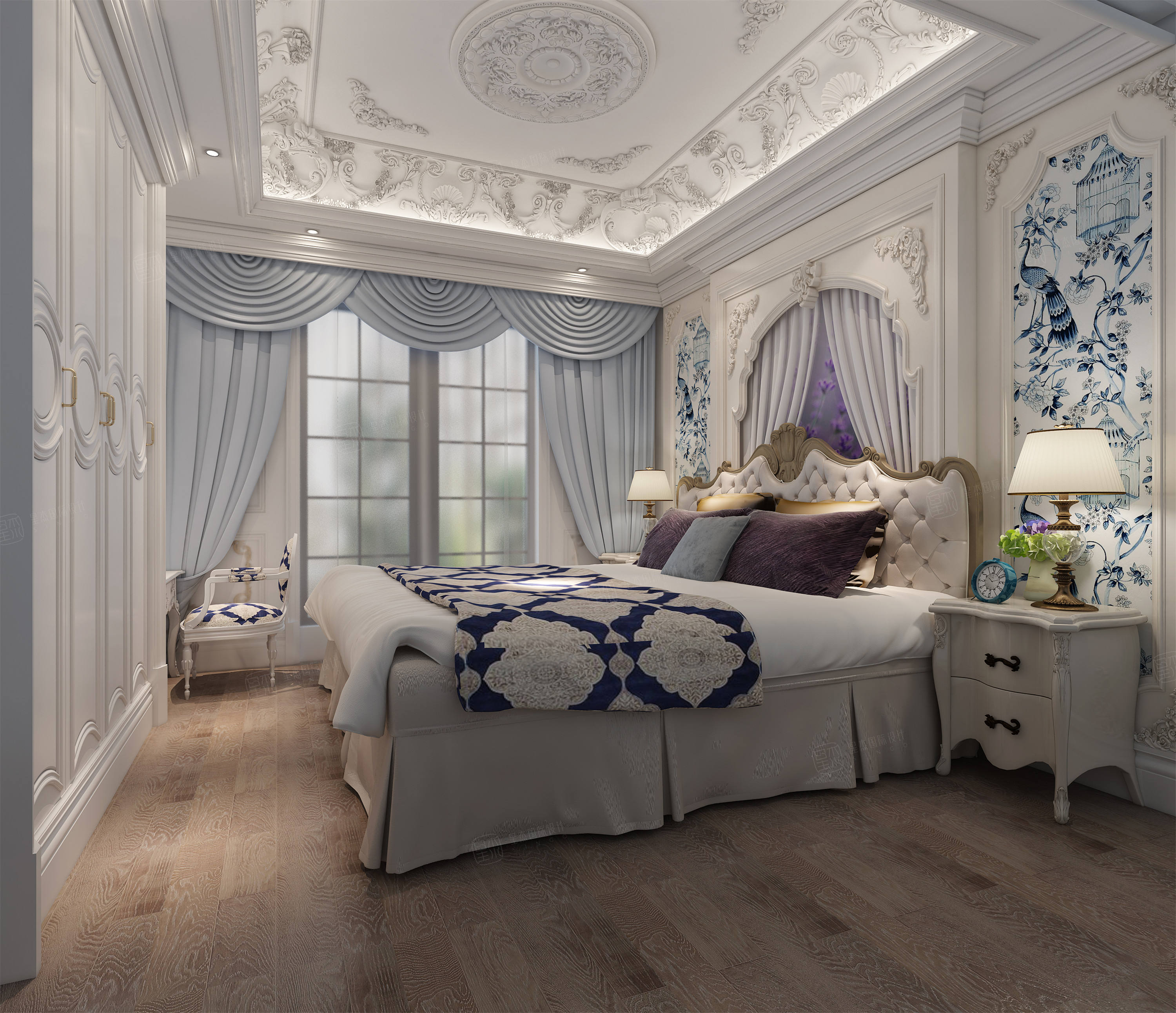 圣堡别墅 法式装修效果图