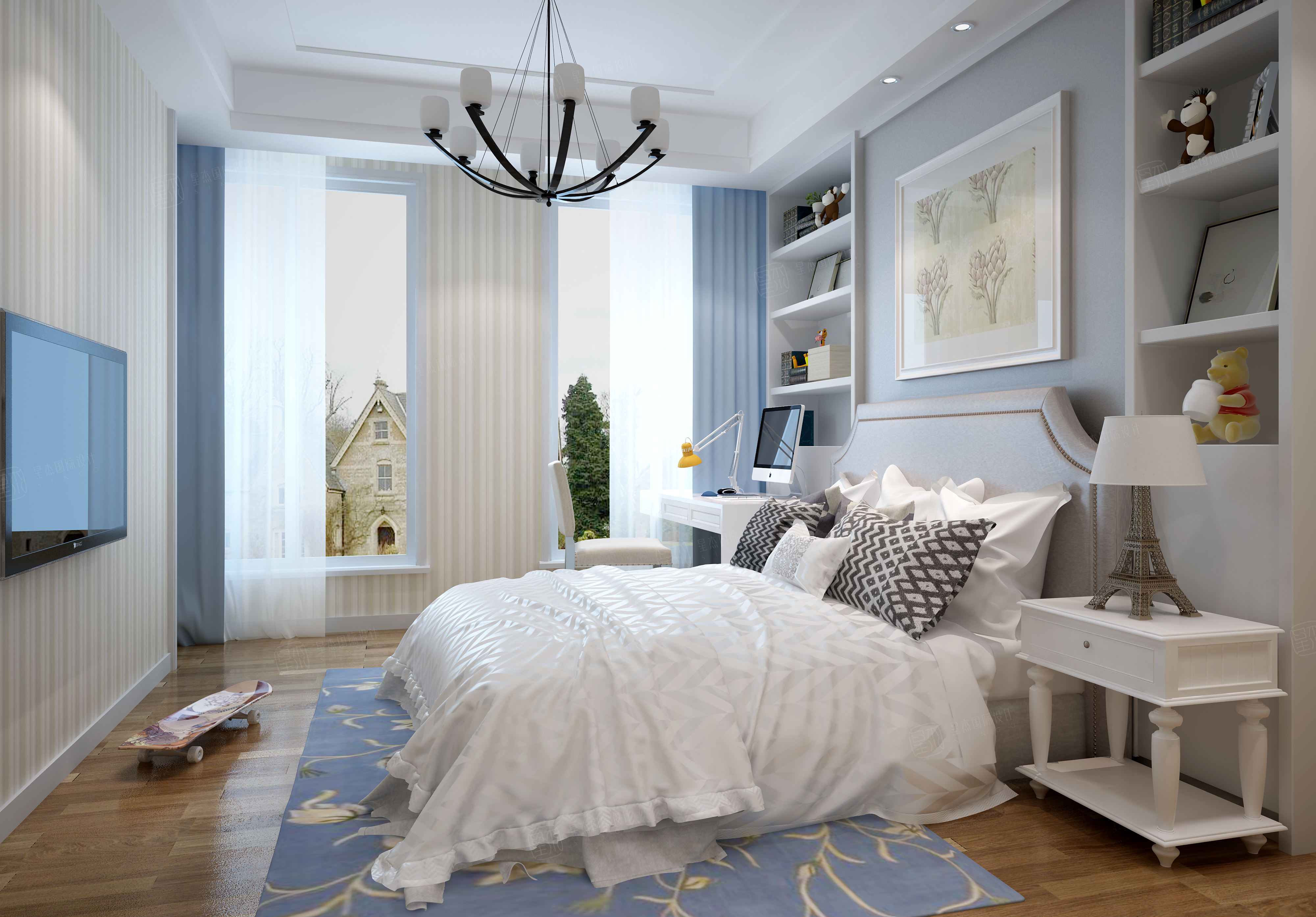 精选案例苏畅 东湖观邸 欧式风格