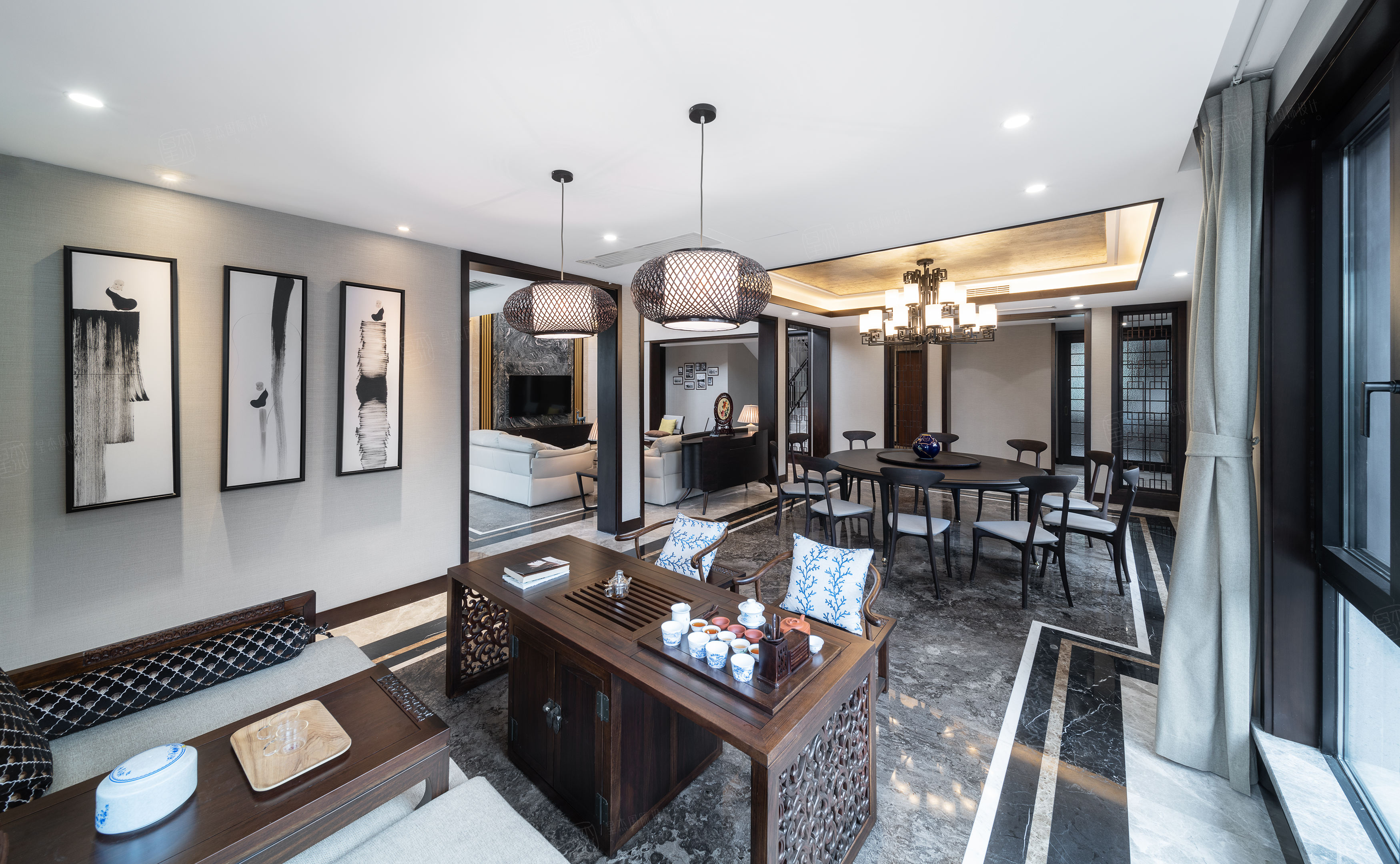 装修会客厅效果图