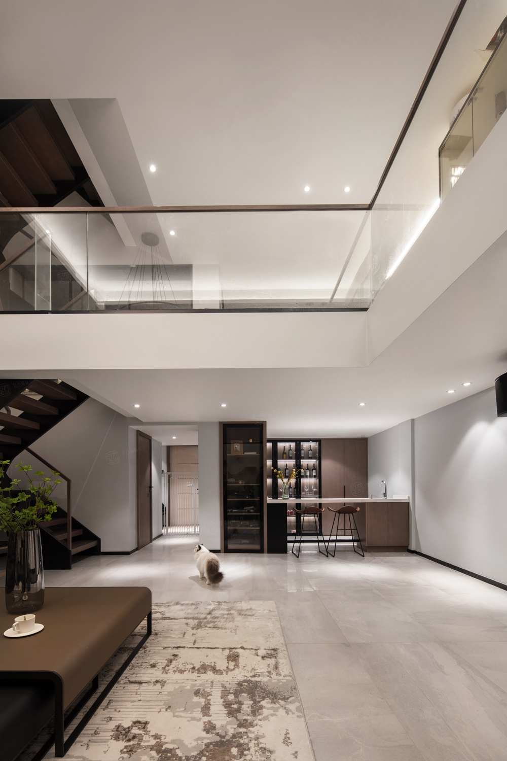 阳光愉景湾 | 260㎡ | 现代风格装修地下室效果图