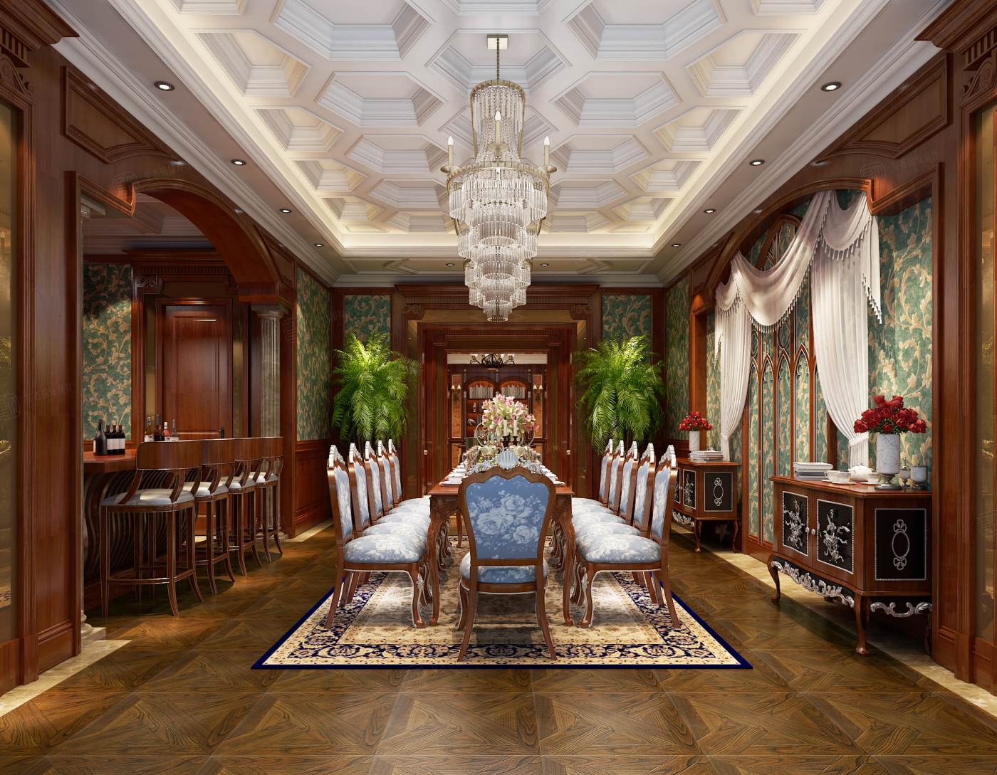 凯迪奥澜湾 古典欧式装修效果图