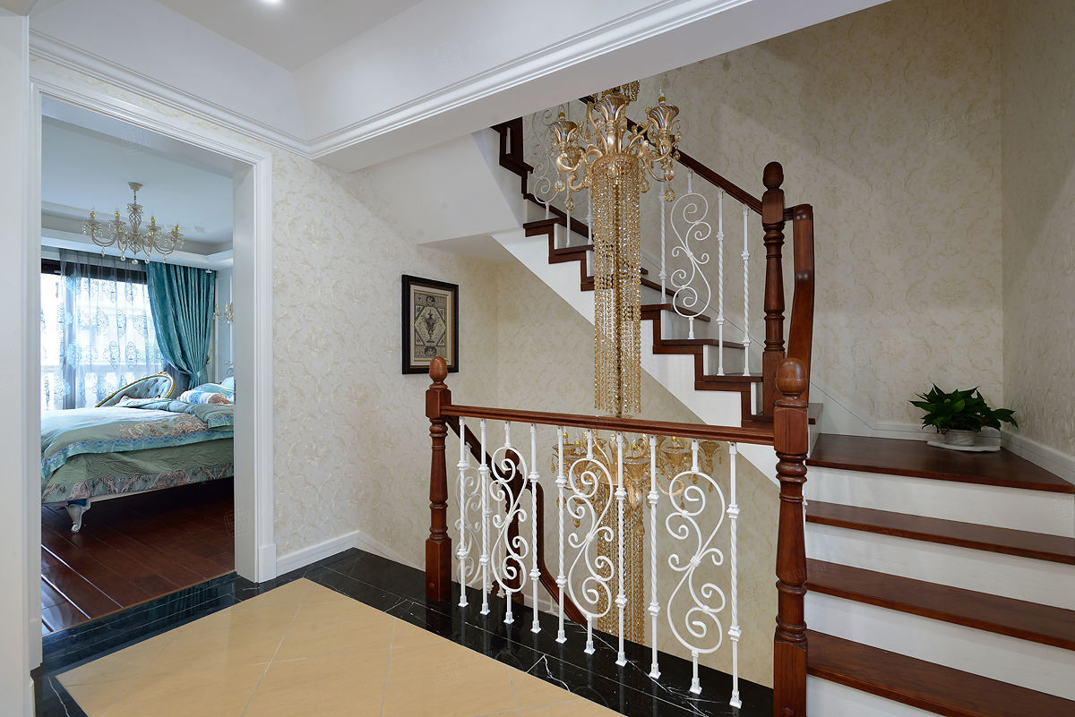 欧式装修楼梯效果图