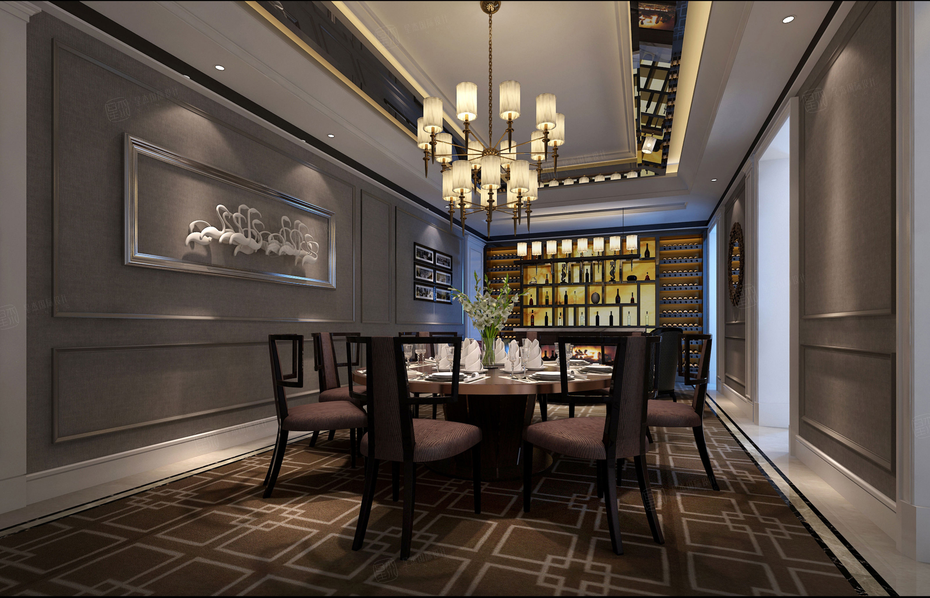 周浦柏景湾 港式简欧混搭