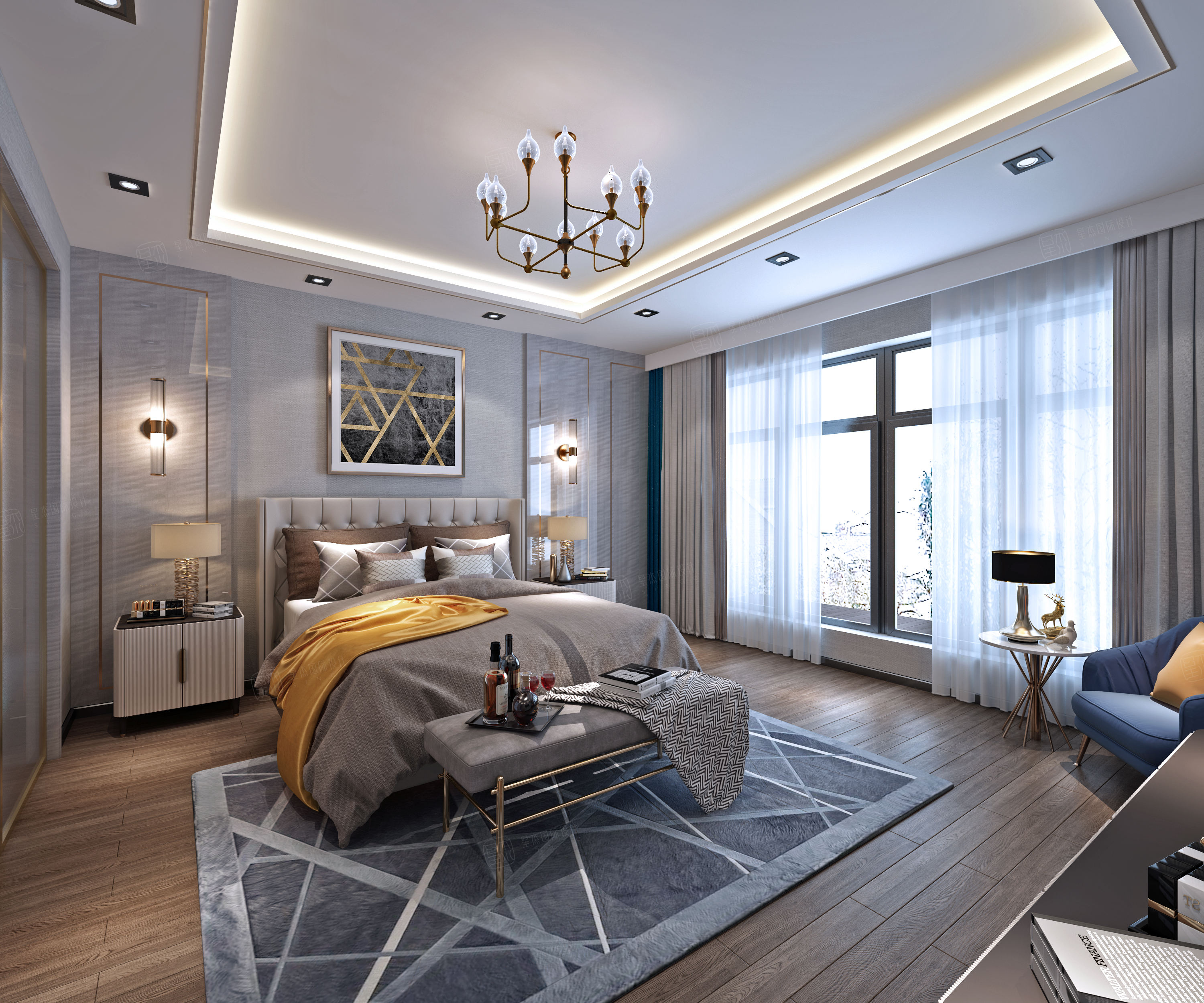 完整楼盘独栋别墅装修-现代简约,轻奢别墅装修价格